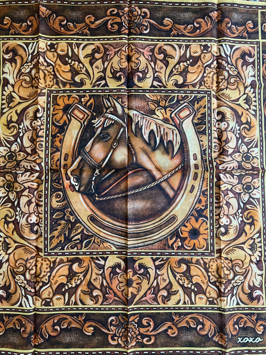 XO Art & Company scarves Shorties